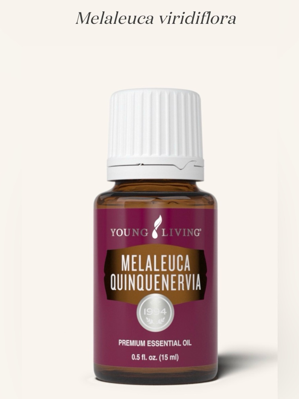 NEW Young Living Melaleuca Quinquenervia Essential Oil - 15ml